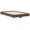 vidaXL Cadre de lit sans matelas chêne marron 120x190 cm