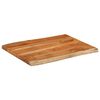 vidaXL Dessus de table 90x60x2,5 cm rectangulaire bois massif d'acacia