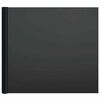 vidaXL Films pour fen&ecirc;tre 3 pcs statique d&eacute;poli noir PVC
