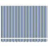vidaXL Auvent R&eacute;tractable Bleu et Blanc 300 x 200 cm