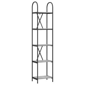 vidaXL &Eacute;tag&egrave;re 5 niveaux 40 x 30 x 183 cm Bois d'ing&eacute;nierie