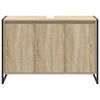 vidaXL Cabinet de salle de bain avec stockage Sonoma 90 x 30 x 60 cm