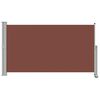 vidaXL Auvent lat&eacute;ral r&eacute;tractable de patio 140 x 300 cm Marron