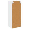 vidaXL Armoire suspendue Blanc 40 x 31 x 100 cm Bois d'ing&eacute;nierie