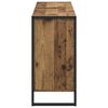 vidaXL Cabinet de salle de bain avec porte Bois Ancien 90 x 30 x 60 cm