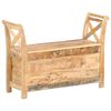 vidaXL Banc d'entrée 103x33x72 cm Bois de manguier solide