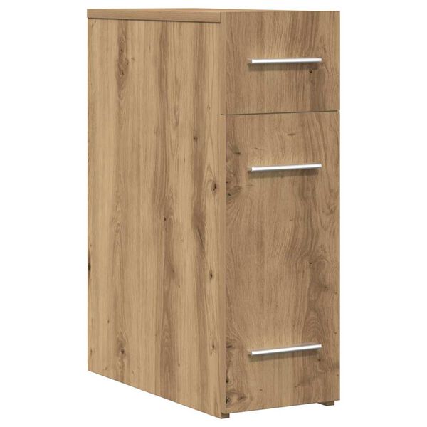 vidaXL Armoire d'apothicaire ch&ecirc;ne artisanal 20 x 45,5 x 60 cm