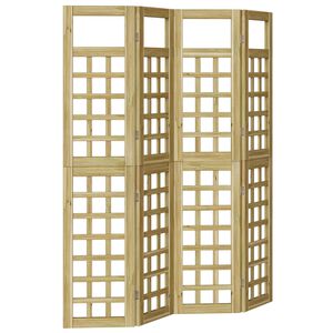 vidaXL &Eacute;cran de confidentialit&eacute; Marron miel 160 x 180 cm