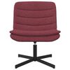 vidaXL Chaise pivotante Bordeaux 63 x 75 x 76 cm tissu