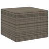 vidaXL Bo&icirc;te de rangement de jardin gris 291L r&eacute;sine tress&eacute;e