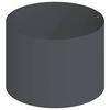 vidaXL Cache-pot de jardin Anthracite 90 x 90 x 20 cm