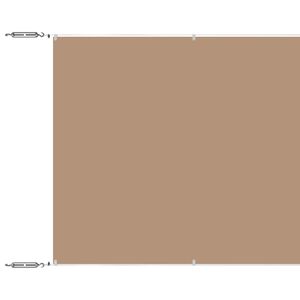 vidaXL Auvent vertical Taupe 60x1200 cm Tissu oxford