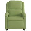 vidaXL Fauteuil de massage inclinable Vert clair Velours