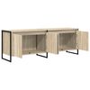 vidaXL Meuble TV Sonoma 140 x 36 x 49.5 cm Bois d'ing&eacute;nierie