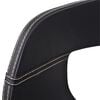 vidaXL Chaises &agrave; manger lot de 2 noir bois courb&eacute; et similicuir