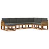 vidaXL Ensemble de canap&eacute;s d'ext&eacute;rieur 8 pc 8 place