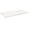 vidaXL Dessus de table blanc 100x50x2,5 cm bois de pin massif