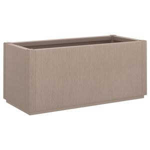 vidaXL Bo&icirc;te de fleurs de jardin Marron Clair