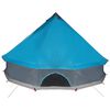 vidaXL Tente familiale tipi 6 personnes bleu imperm&eacute;able
