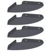 vidaXL &Eacute;tag&egrave;re flottante avec &eacute;tag&egrave;re 4 pcs Anthracite 18 x 18 x 2 cm