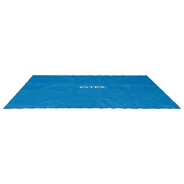 Intex Couverture solaire de piscine Bleu 538x253 cm Poly&eacute;thyl&egrave;ne
