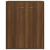 vidaXL Buffet Chêne marron 60x30x75 cm Bois d'ingénierie
