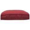 vidaXL Coussin Bordeaux 80 x 80 x 12 cm Tissu Oxford