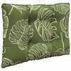 vidaXL Coussin de canap&eacute; d'ext&eacute;rieur 2 pcs Mod&egrave;le feuille Polyester