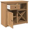 vidaXL Buffet avec tiroir Panama 93x40x80 cm bois massif de pin