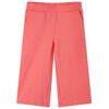 vidaXL Pantalon &agrave; jambes larges pour enfants corail 92