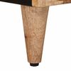 vidaXL Buffet avec porte Naturel 80 x 33 x 75 cm Bois de mangue massif
