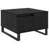 vidaXL Table basse Ch&ecirc;ne noir 55 x 55 x 36,5 cm Bois d'ing&eacute;nierie