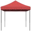 vidaXL Tente de r&eacute;ception pliable escamotable bordeaux 440x292x315 cm