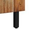 vidaXL Meuble de Lavabo de Salle de Bain Bois d'Acacia Massif