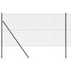 vidaXL Cl&ocirc;ture en fils soud&eacute;s pour fixation au sol 25 x 1,4 m Gris