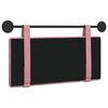 vidaXL T&ecirc;te de lit suspendue Montage mural Rose 90 x 55 x 5 cm Velours