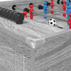 vidaXL Table de Foosball Gris Sonoma 125 x 60,5 x 80 cm