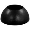 vidaXL Table basse Aluminium martelé 70x30 cm Noir