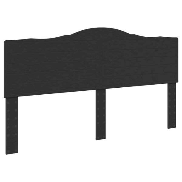 vidaXL T&ecirc;te de lit Ch&ecirc;ne noir 200 cm Bois d'ing&eacute;nierie