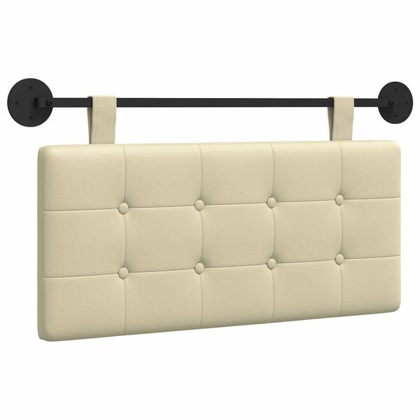 vidaXL T&ecirc;te de lit suspendue Montage mural Simili cuir