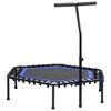 vidaXL Trampoline de fitness avec poign&eacute;e 122 cm