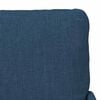 vidaXL Canap&eacute;s avec coussin 55cm Bleu Contreplaqu&eacute;