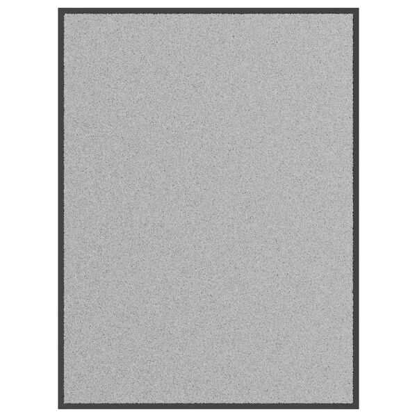 vidaXL Paillasson gris 90x120 cm