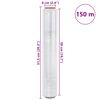 vidaXL Film &eacute;tirable 6 pcs transparent 17 &mu;m 50 cm x 150 m