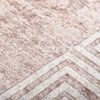 vidaXL Tapis lavable antidérapant 80x150 cm Beige