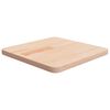 vidaXL Dessus de table carr&eacute; 40x40x2,5 cm Bois ch&ecirc;ne massif non trait&eacute;