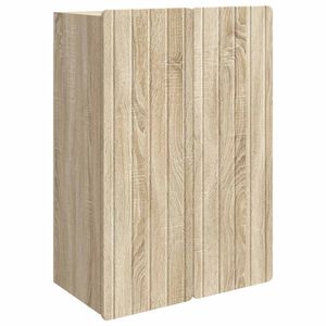 vidaXL Armoire Murale Ch&ecirc;ne Sonoma 66 x 34,5 x 92 cm Bois d'ing&eacute;nierie
