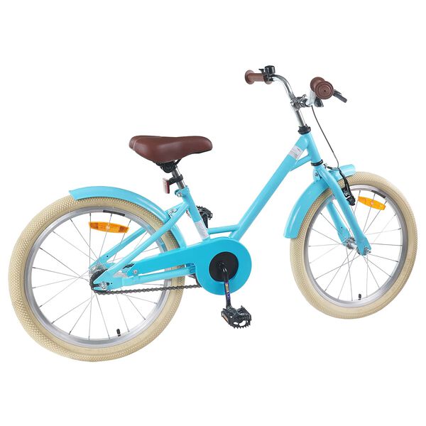 vidaXL V&eacute;lo pour Enfants 18 Pouces pour les 5-7 ans Bleu clair