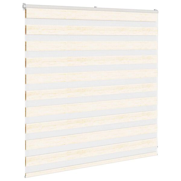 vidaXL Store z&egrave;bre beige marbr&eacute; largeur du tissu 135,9 cm polyester
