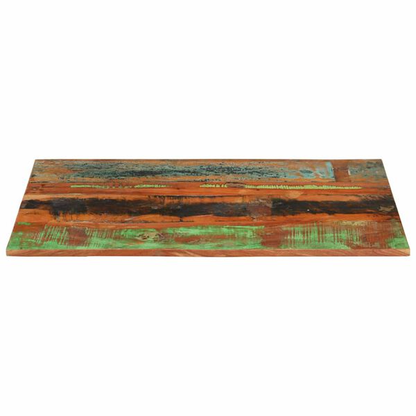 vidaXL Dessus de table rectangulaire 60x90 cm 15-16 mm Bois r&eacute;cup&eacute;r&eacute;